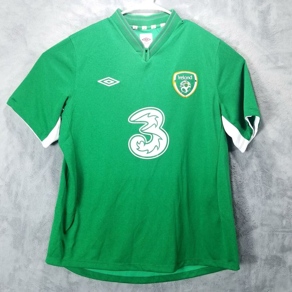 Ireland 2013 Home Football Shirt Soccer Jersey Umbro Mens Size 46